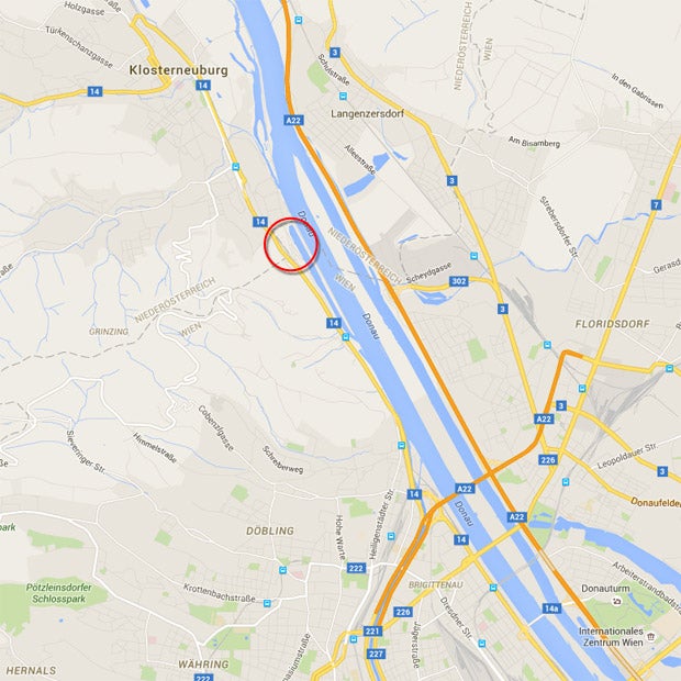 Fliegerbombe: Sperren in Wien & Klosterneuburg