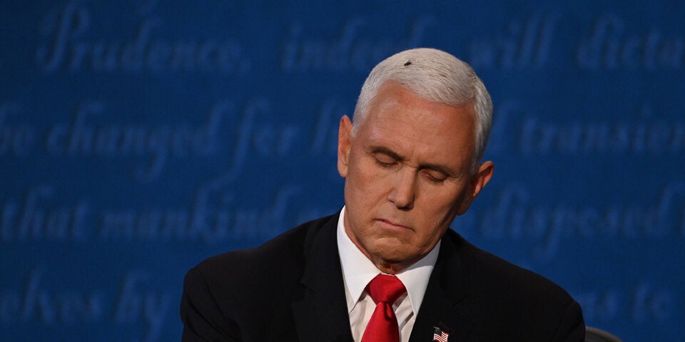 Pence und Harris liefern sich heftigen Schlagabtausch