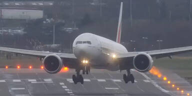 So gefährlich ist Fliegen bei Orkanwind