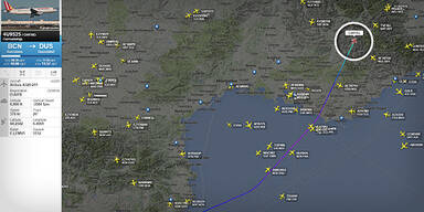 Airbus in Frankreich abgestürzt 