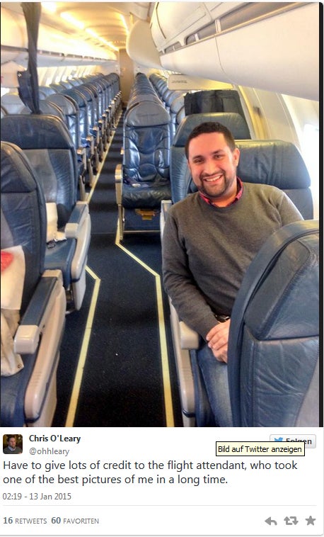 Flieger hebt mit nur 2 Passagieren ab