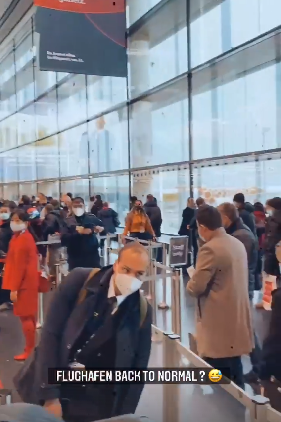 chaos Flughafen Instagram