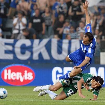Schalke Gastspiel in St. Hanappi