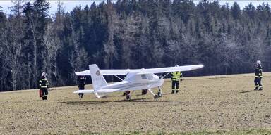 Flugzeug Notlandung