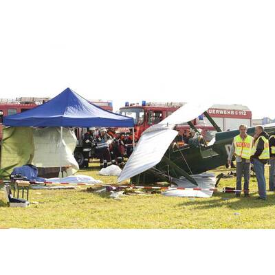 Tote bei Flugschau in Bayern