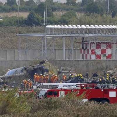 Frachtflugzeug bei Shanghai abgestürzt