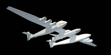 Riesenflugzeug als Startrampe für Raumfahrzeuge