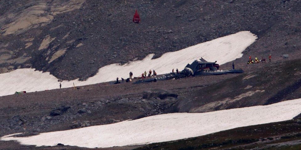 20 Tote bei Flugzeugabsturz in der Schweiz