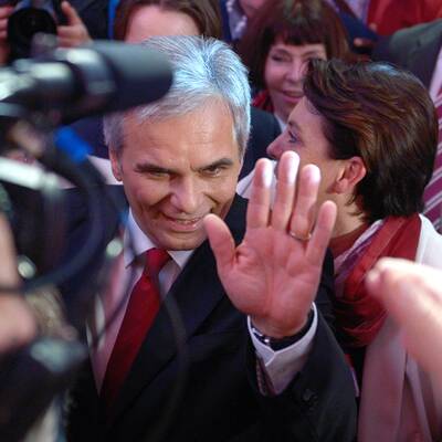 Reaktionen in der SPÖ-Parteizentrale 