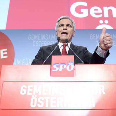 Reaktionen in der SPÖ-Parteizentrale 