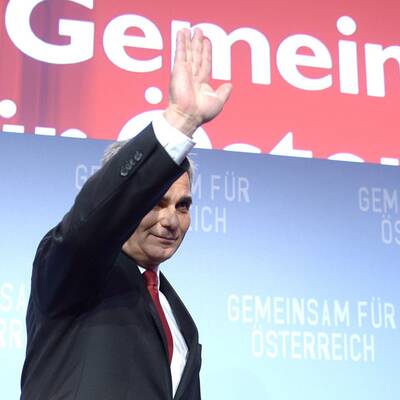 Reaktionen in der SPÖ-Parteizentrale 