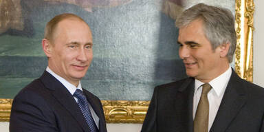 Faymann trifft Putin in Mailand