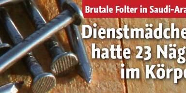 Haushaltshilfe hatte 23 Nägel im Körper