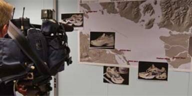 Fuß Nr. 6 in Kanada an Land gespült