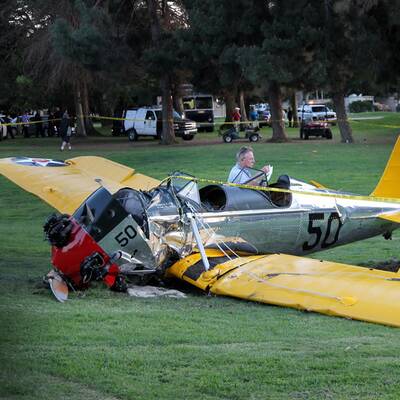 Harrison Ford mit Flugzeug abgestürzt