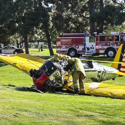 Harrison Ford mit Flugzeug abgestürzt