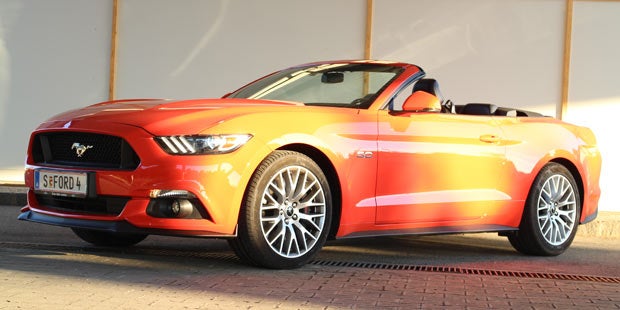 Offener Ford Mustang V8 GT im Test