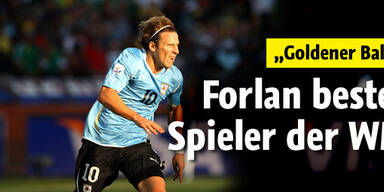 Forlan bester Spieler des WM-Turniers