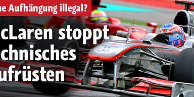McLaren legt neue Aufhängung auf Eis
