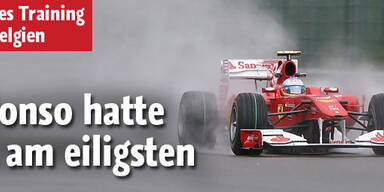 Alonso dominiert Freitag-Trainings