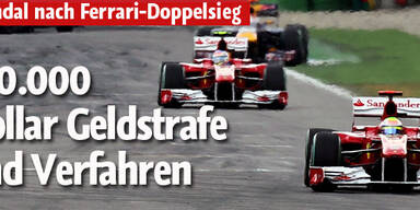 Verfahren gegen Ferrari nach Doppelsieg
