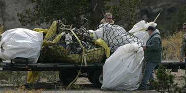 Fossetts Flugzeugreste von Absturzstelle entfernt