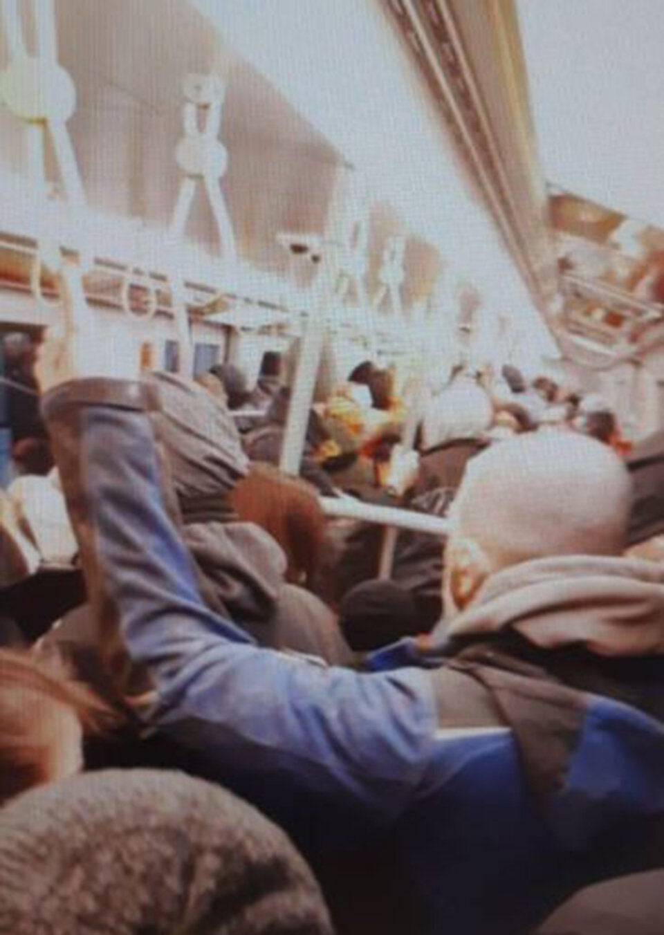 Foto von voller U-Bahn sorgt für Aufregung