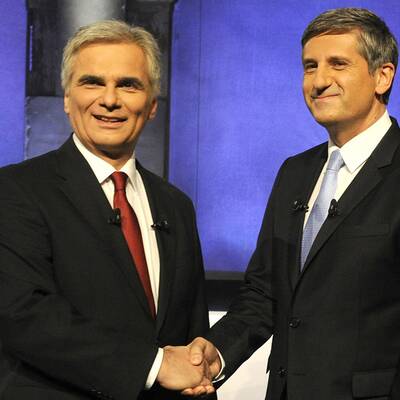 Faymann vs. Spindelegger