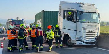 Lkw-Unfall auf der A1 sorgte für Stau im Frühverkehr