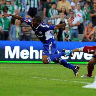 Schalke Gastspiel in St. Hanappi