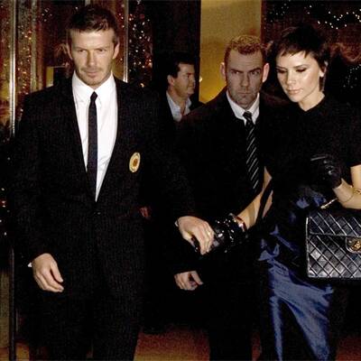 Die Beckhams sind nun in Mailand