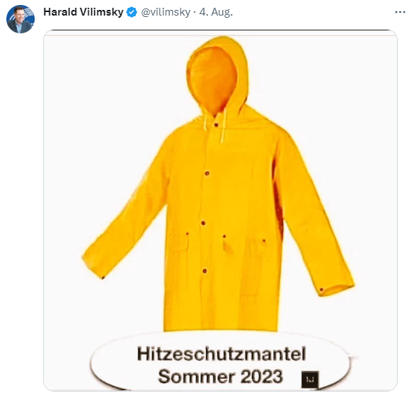 FPÖ-Vilimsky verhöhnt Klima-Krise und Unwetter-Opfer