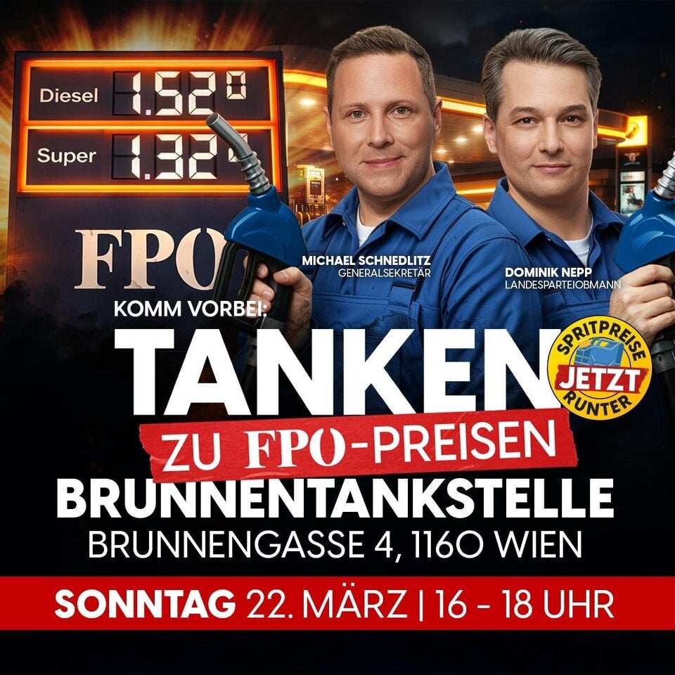 FPÖ Tanken