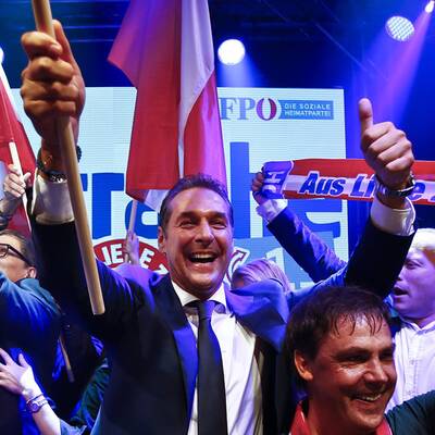 Wahlparty der FPÖ 