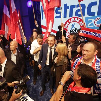 Wahlparty der FPÖ 