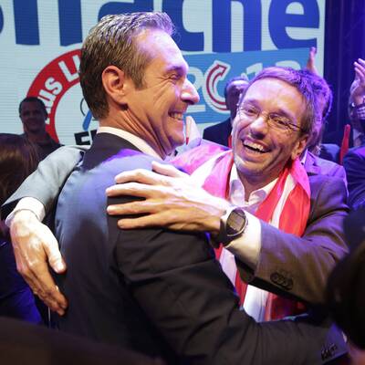 Wahlparty der FPÖ 