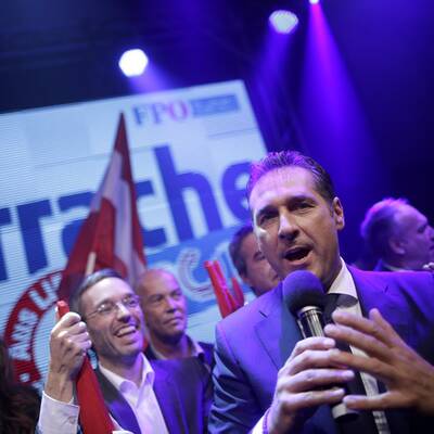 Wahlparty der FPÖ 