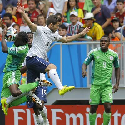 Die Bilder zu Frankreich vs. Nigeria