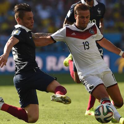 Viertelfinal-Kracher Frankreich gegen Deutschland