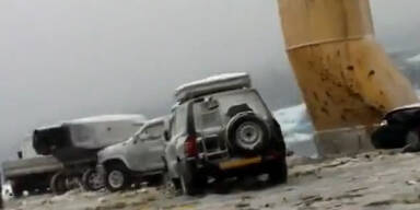 Japanischer Frachter verliert Ladung