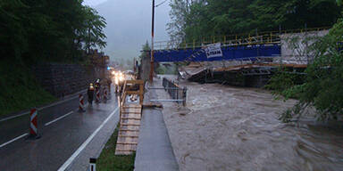 Dauerregen bringt Hochwasser