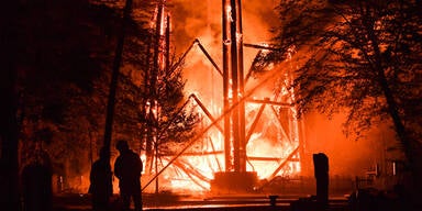 Frankfurter Wahrzeichen komplett abgebrannt