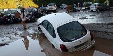 Unwetter Frankreich