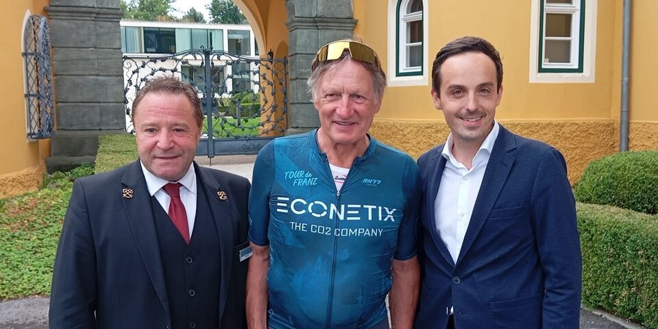 Helmut Mühringer, Franz Klammer und Thomas Haslauer