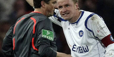 KSC-Rüpel rastet aus