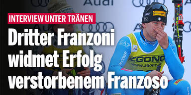 Unter Tränen: Dritter Franzoni widmet Erfolg verstorbenem Franzoso