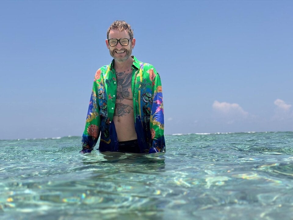 Franz Josef Baur ist auf den Malediven.