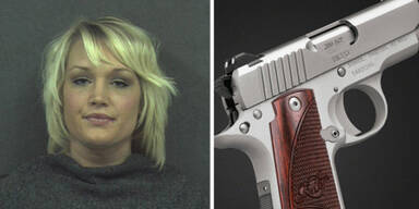 Geladene Waffe in Vagina gefunden