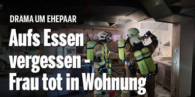 Aufs Essen vergessen - Frau tot in Wohnung