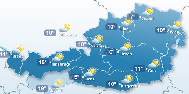 20 Grad sind am Wochenende möglich